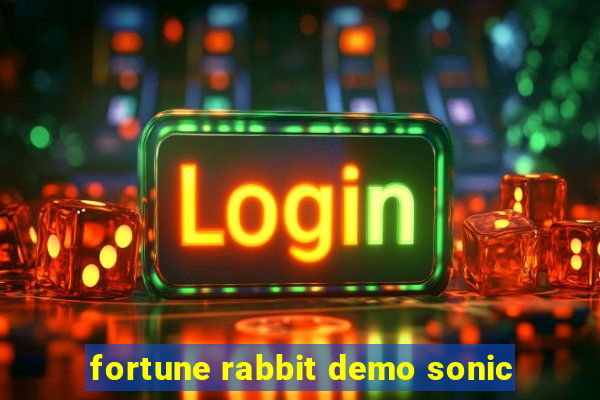 fortune rabbit demo sonic